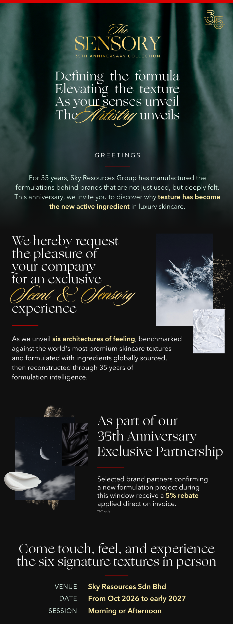 35th Anniversary - Sky Resources